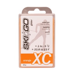 Парафин SkiGo CH XC (+1-5) orange 60г