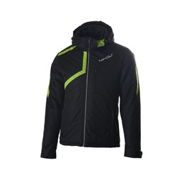 Утепленная куртка NordSki M Active мужская черн/зеленый