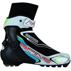 Ботинки лыжные Spine Matrix Carbon Pro SNS Pilot бел/черный