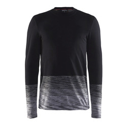 Термобелье Рубашка Craft M Wool Comfort 2.0 мужская черн/серый