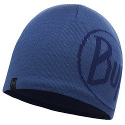  Buff Knitted&Polar Hat Dusty Blue