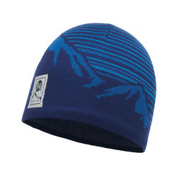  Buff Knitted&Polar Hat Laki Blue INK