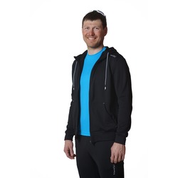  NordSki Base Zip  Hood Black