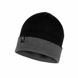  Buff Knitted Hat Dub Black