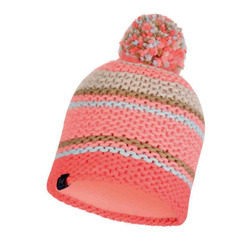  Buff Knitted&Polar Hat Dorian Coral Pink