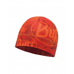  Buff Microfiber 1 Layer Hat Tip Logo Orange Fluor