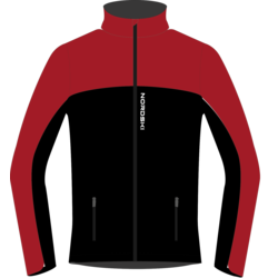 Разминочная куртка NordSki W Active SoftShell женская красн/черный