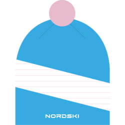 Шапка NordSki Line лазурный