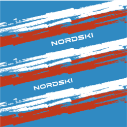 Бандана-баф NordSki Stripe син/красный