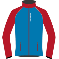 Разминочная куртка NordSki W Premium SoftShell женская син/красный