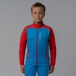 Разминочная куртка NordSki JR Premium SoftShell детская син/красный