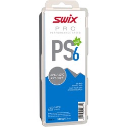 Парафин Swix PS6 (-6-12) blue 180г