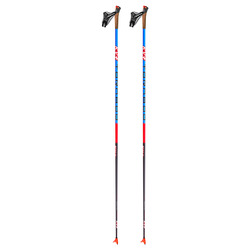 Палки лыжные KV+ Tornado Clip Blue (100% Carbon) 20/21