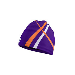 Шапка Noname Speed Hat Plus фиол/бел/оранжевый