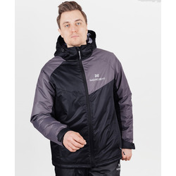 Утепленная куртка NordSki M Premium Sport мужская серый/черный