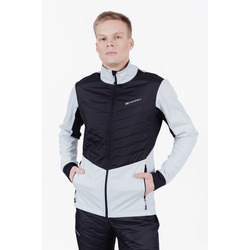 Разминочная куртка NordSki M Hybrid мужская жемчужно-син/черный