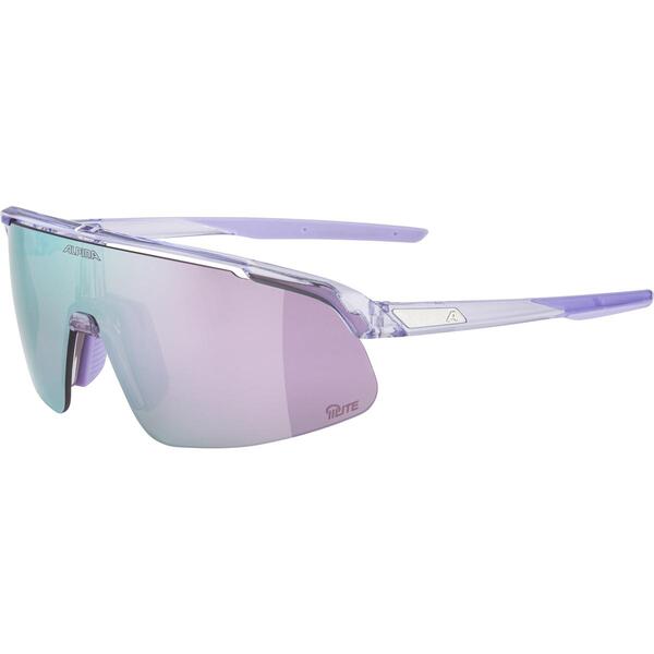 Alpina Turbo Pro S Q-Lite 0 purple mirror (Cat.3), 55 lilac-transparent gloss ()